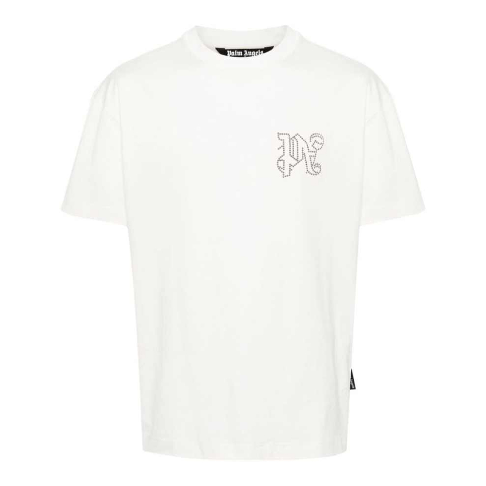 Men's 'Monogram Embellished' T-Shirt
