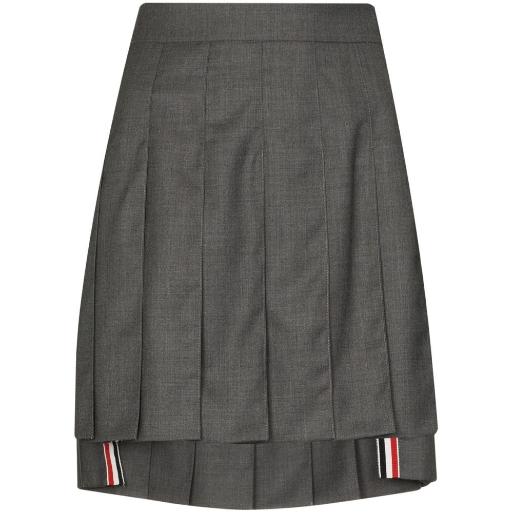 Mini Jupe 'Dropped Back Pleated' pour Femmes