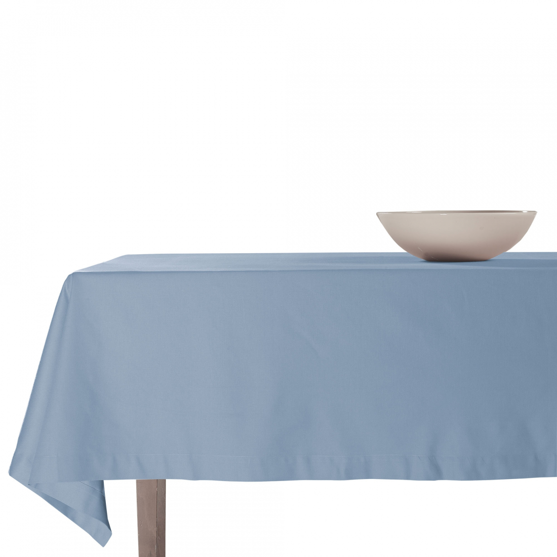 Panama Cotton Panama Tablecloth 180x360 cm, Light Blue