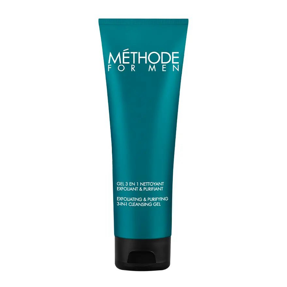 'Méthode for Men Exfoliating & Rurifying 3-In-1' Cleansing Gel - 125 ml