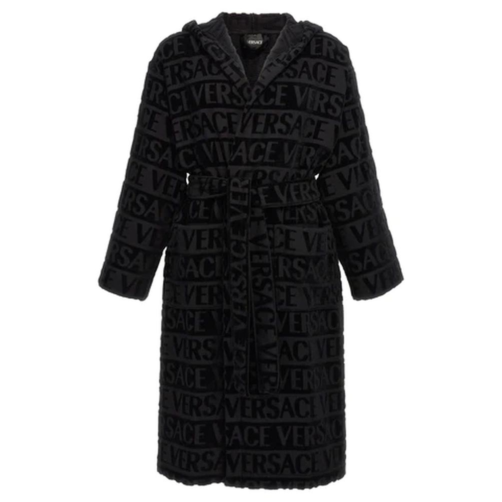 Peignoir 'Allover Logo'