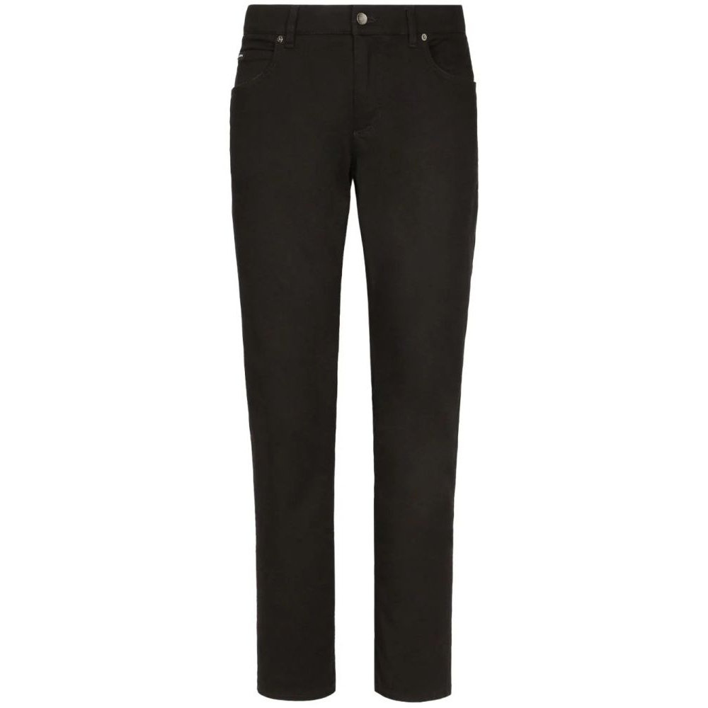 Jeans 'Logo-Plaque' pour Hommes