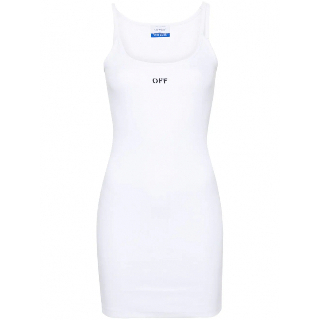 Women's 'Logo-Print Ribbed' Mini Dress