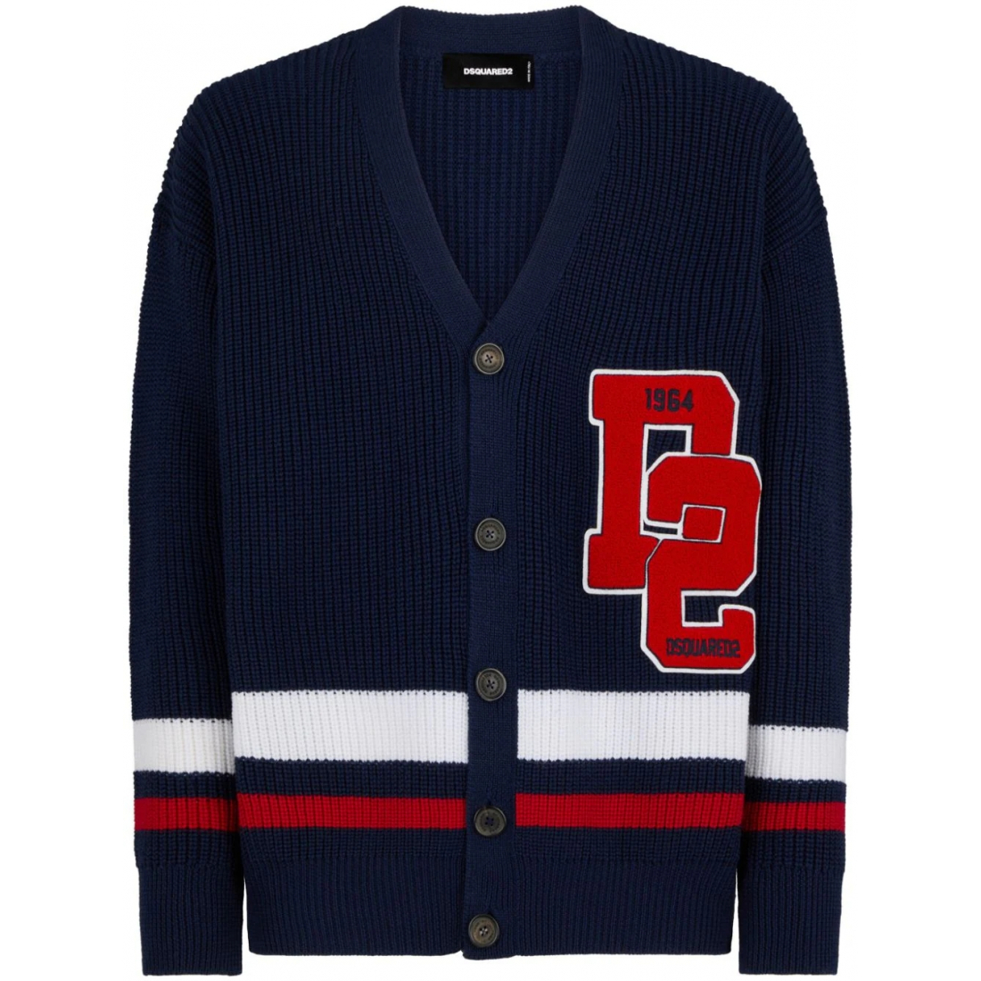 Men's 'Logo-Appliqué' Cardigan