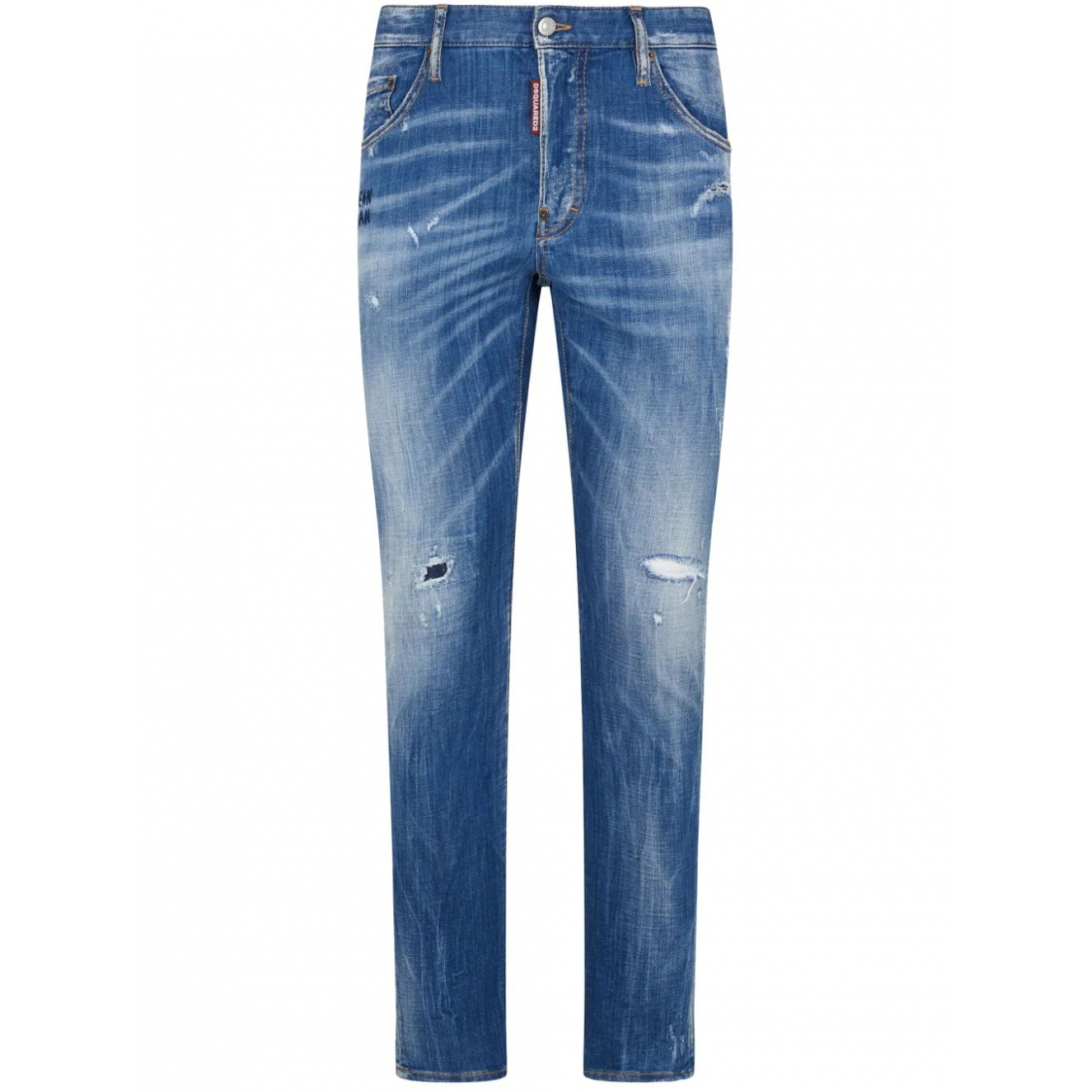 Men's 'Distressed Slim-Cut' Jeans