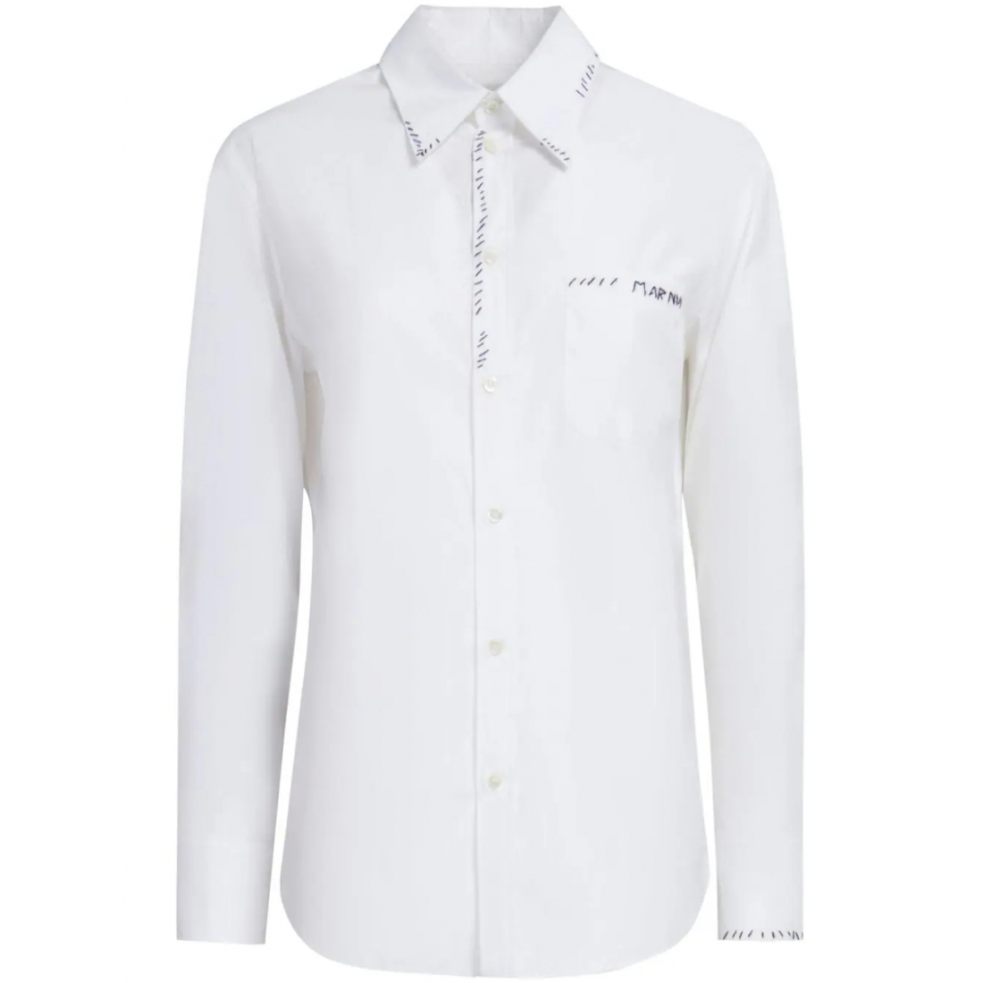 Chemise 'Logo-Embroidered' pour Femmes