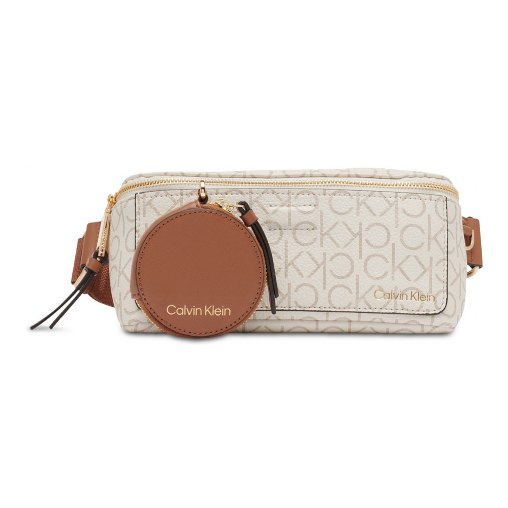 Women's 'Millie Signature Convertible with Zippered Coin Pouch' Belt Bag