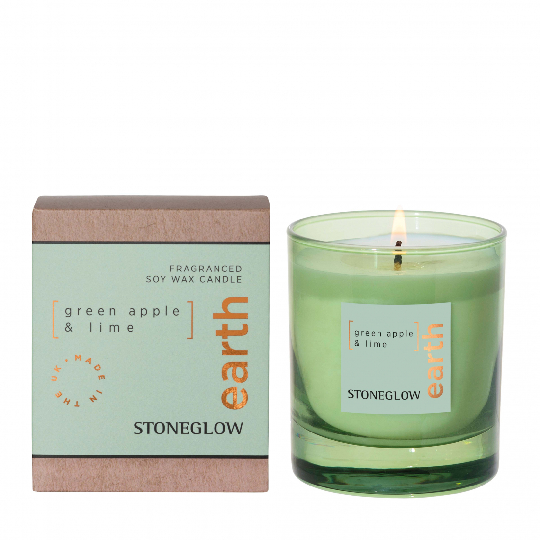 Bougie parfumée 'Green Apple & Lime' - 160 g