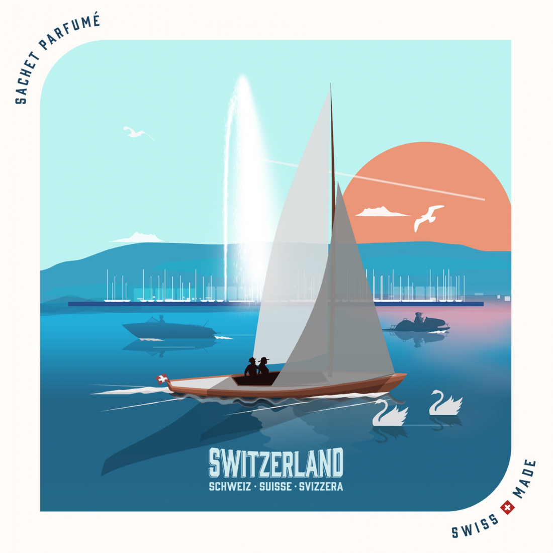 'Lac Lemon Collector's Edition' Scented Sachet