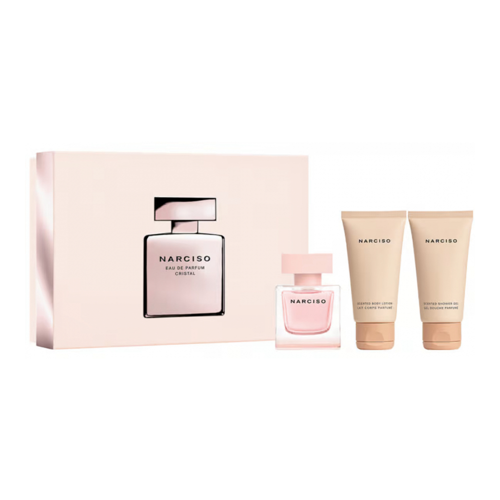 Coffret de parfum 'Cristal' - 3 Pièces