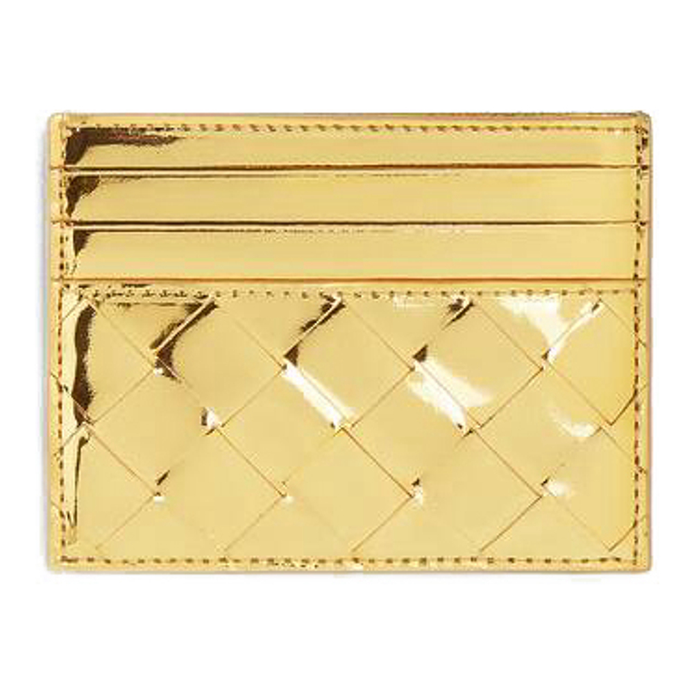 Women's 'Intrecciato Credit' Card Holder