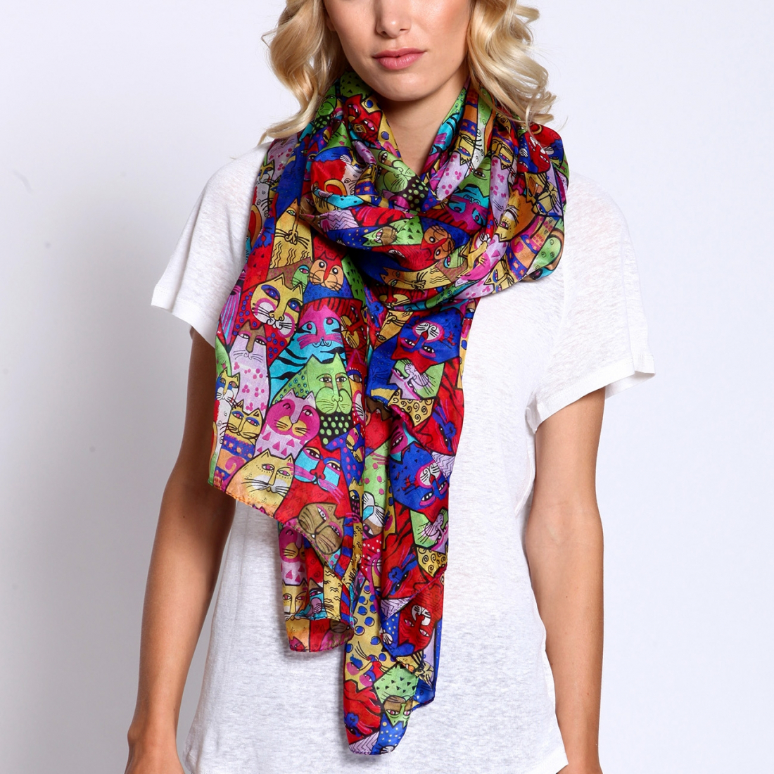 Foulard 'Animis Color Long' pour Femmes
