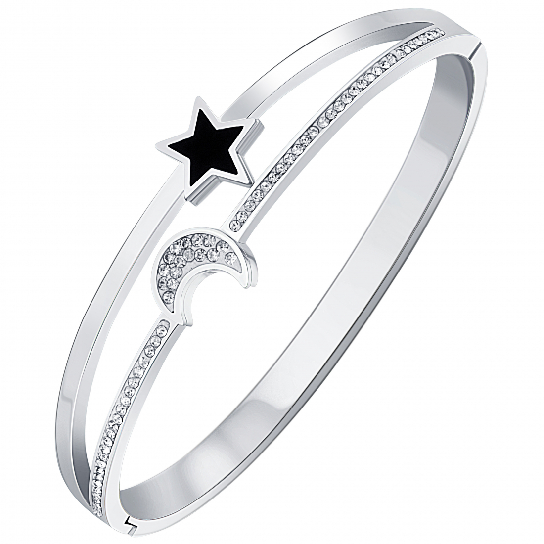 Bracelet 'Moon & Star' pour Femmes