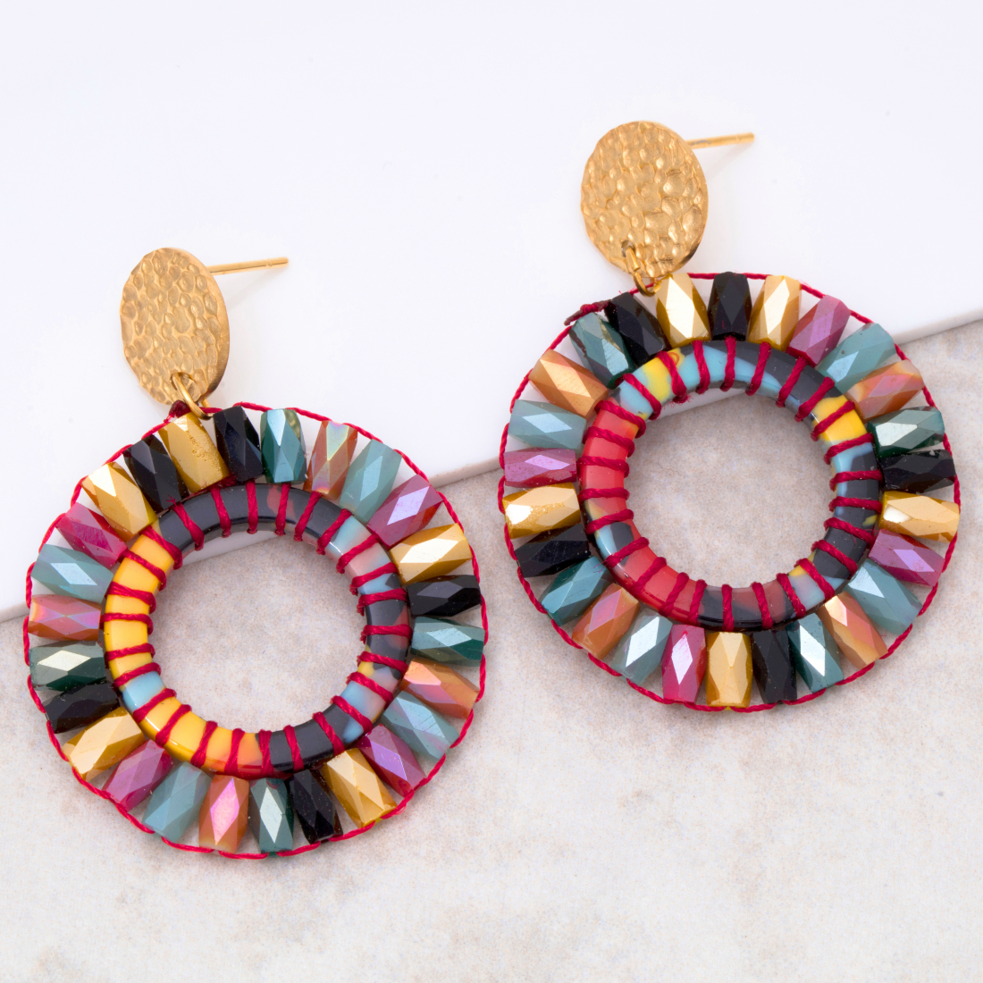 Boucles d'oreilles 'Crystals Valley' pour Femmes