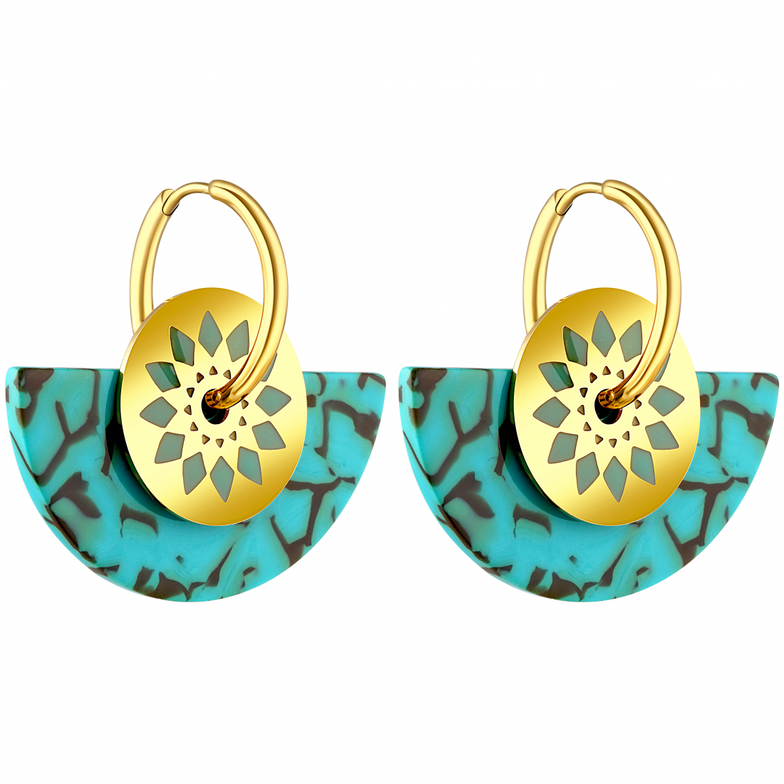 Boucles d'oreilles 'River Valley' pour Femmes