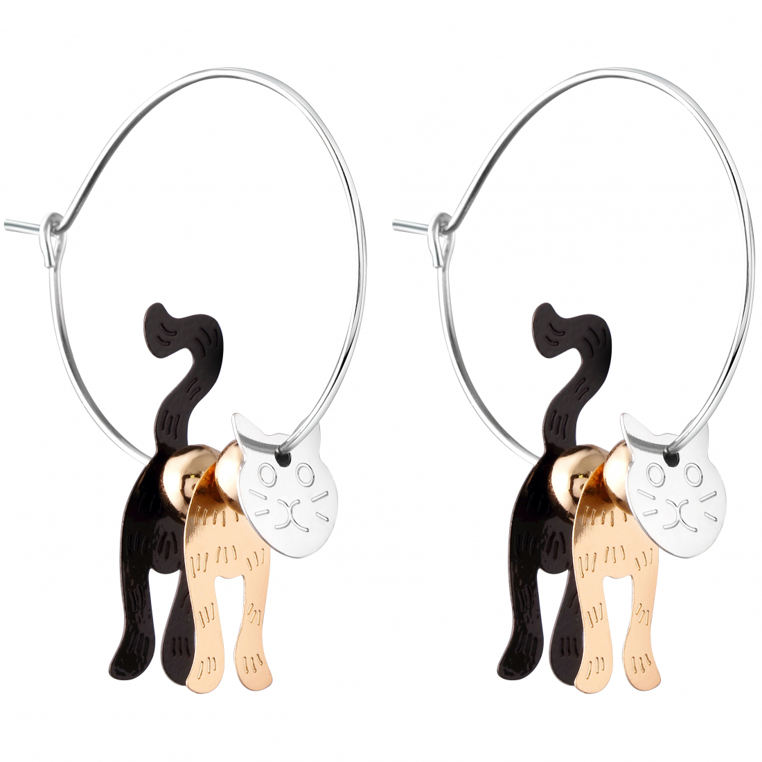 Boucles d'oreilles 'Chabiris Meztizo' pour Femmes