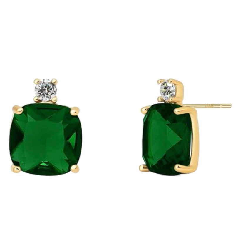 'Cushion Cut Drop' Ohrringe für Damen