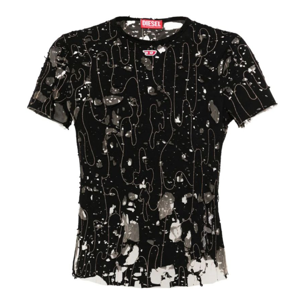 Women's 'T-Uncyna Distressed' T-Shirt