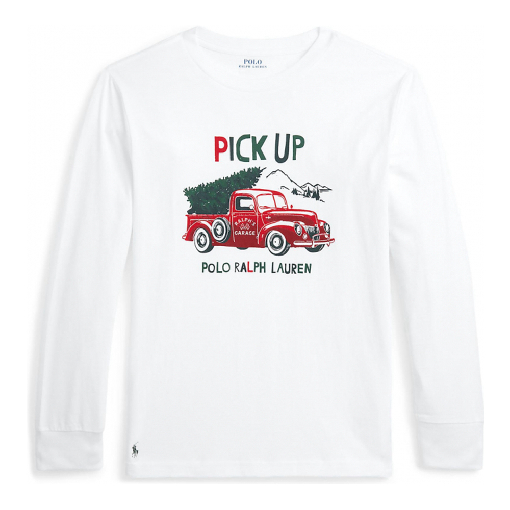 'Cotton Jersey Graphic T-Shirt' pour Grands garçons