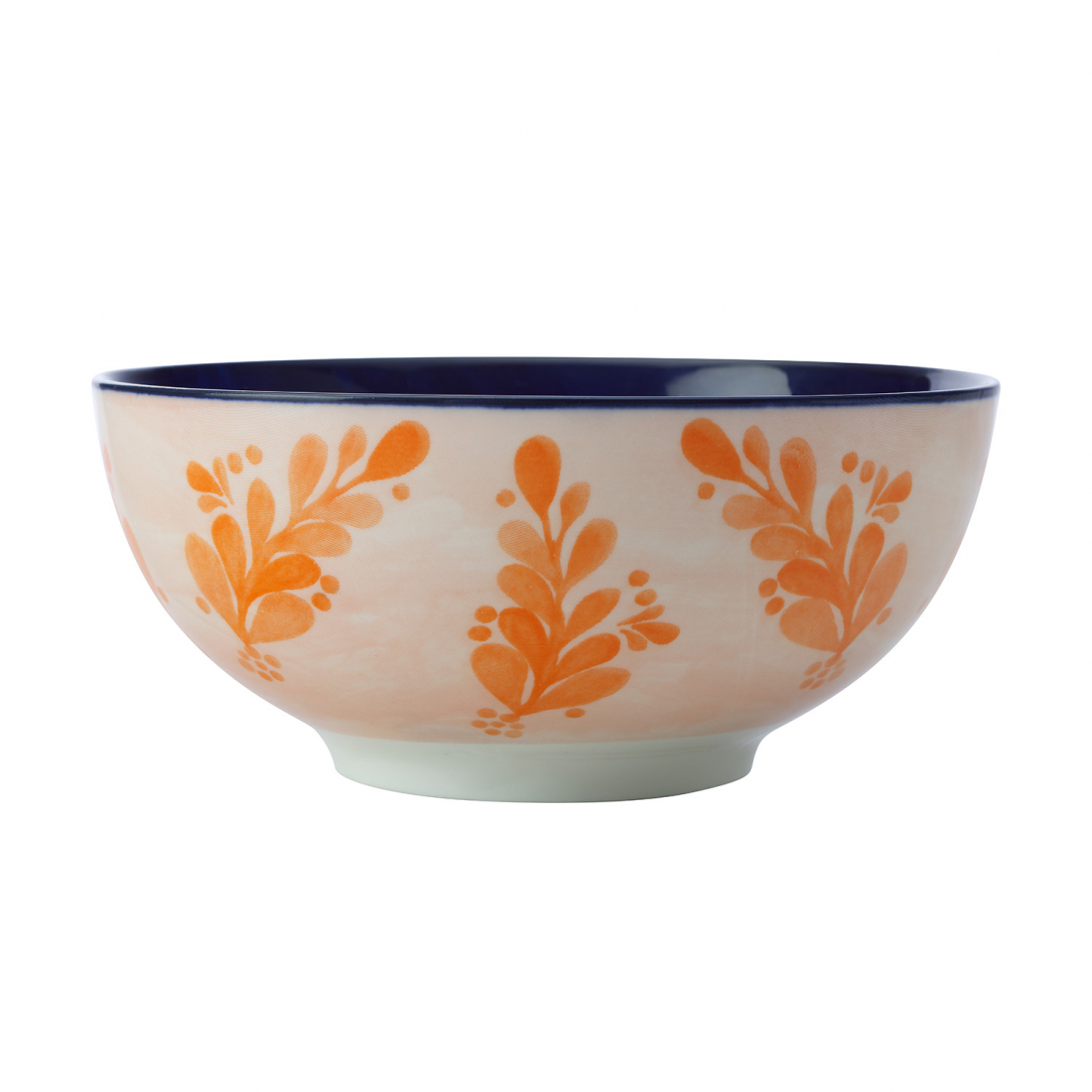 Lot De 4 Bols En Majolique 16 cm Bleu Encre