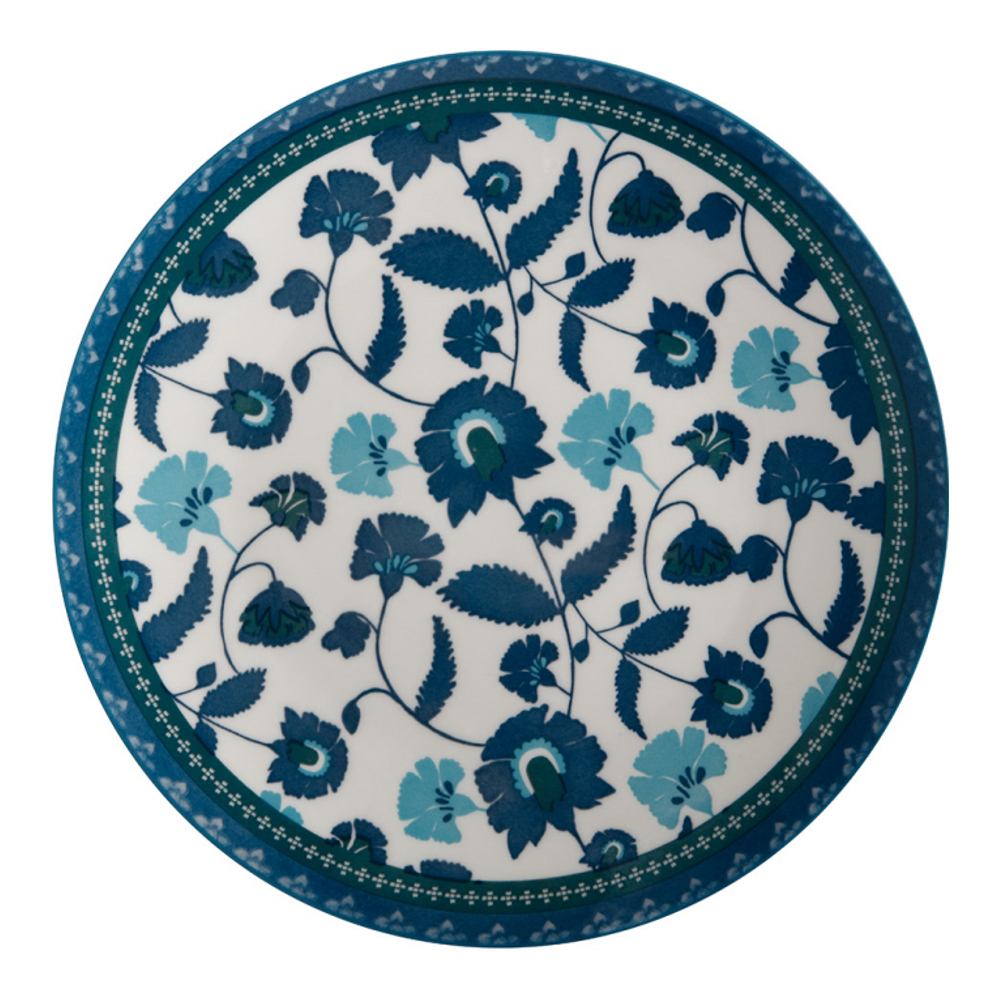 Lot De 4 Assiettes Rhapsody Bleu 26.5 cm