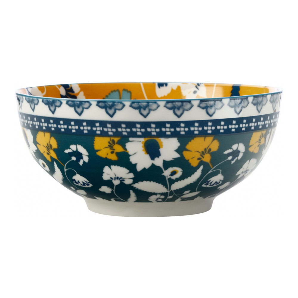 Set Of 4 Rhapsody Bowl Teal 16 cm