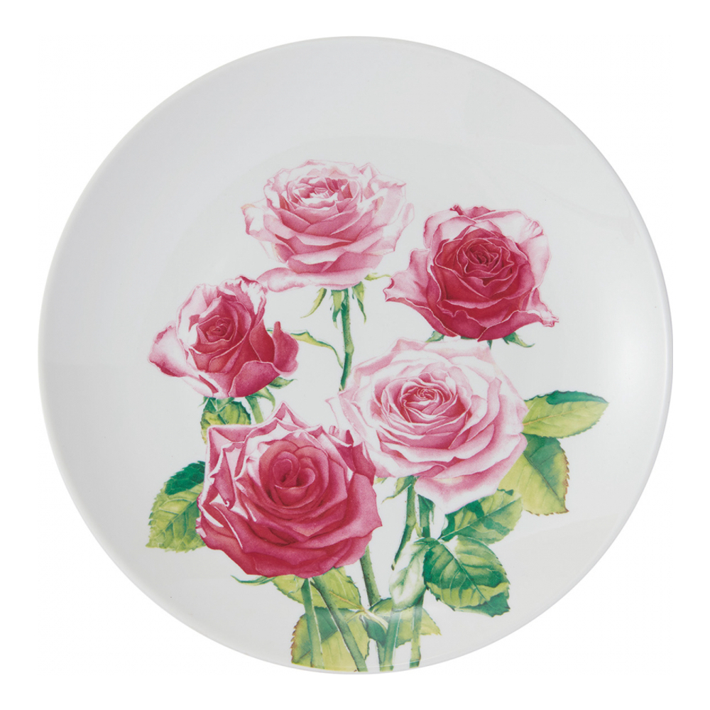Set De 6 Assiettes Floriade 23 cm Rose