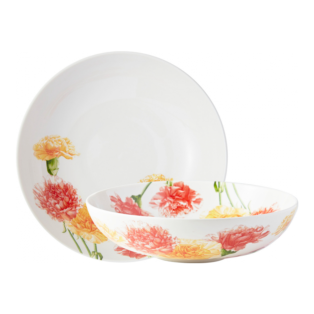 Set Of 6 Floriade Bowl 16 cm Carnation