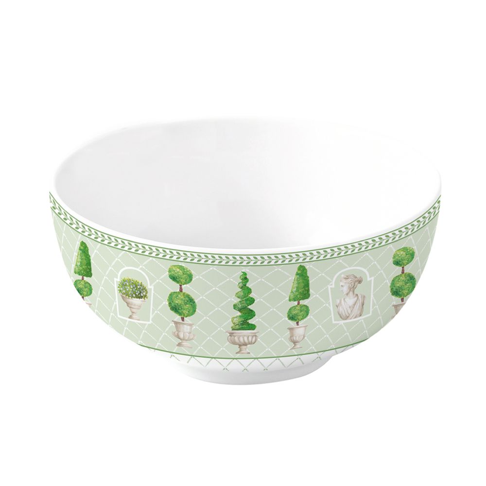 Set 6 Porcelain Bowl Ø 12 cm Topiary