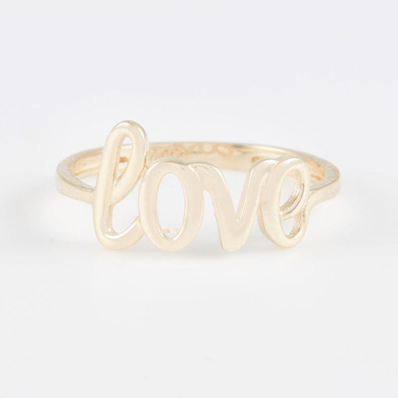 'Love' Ring für Damen