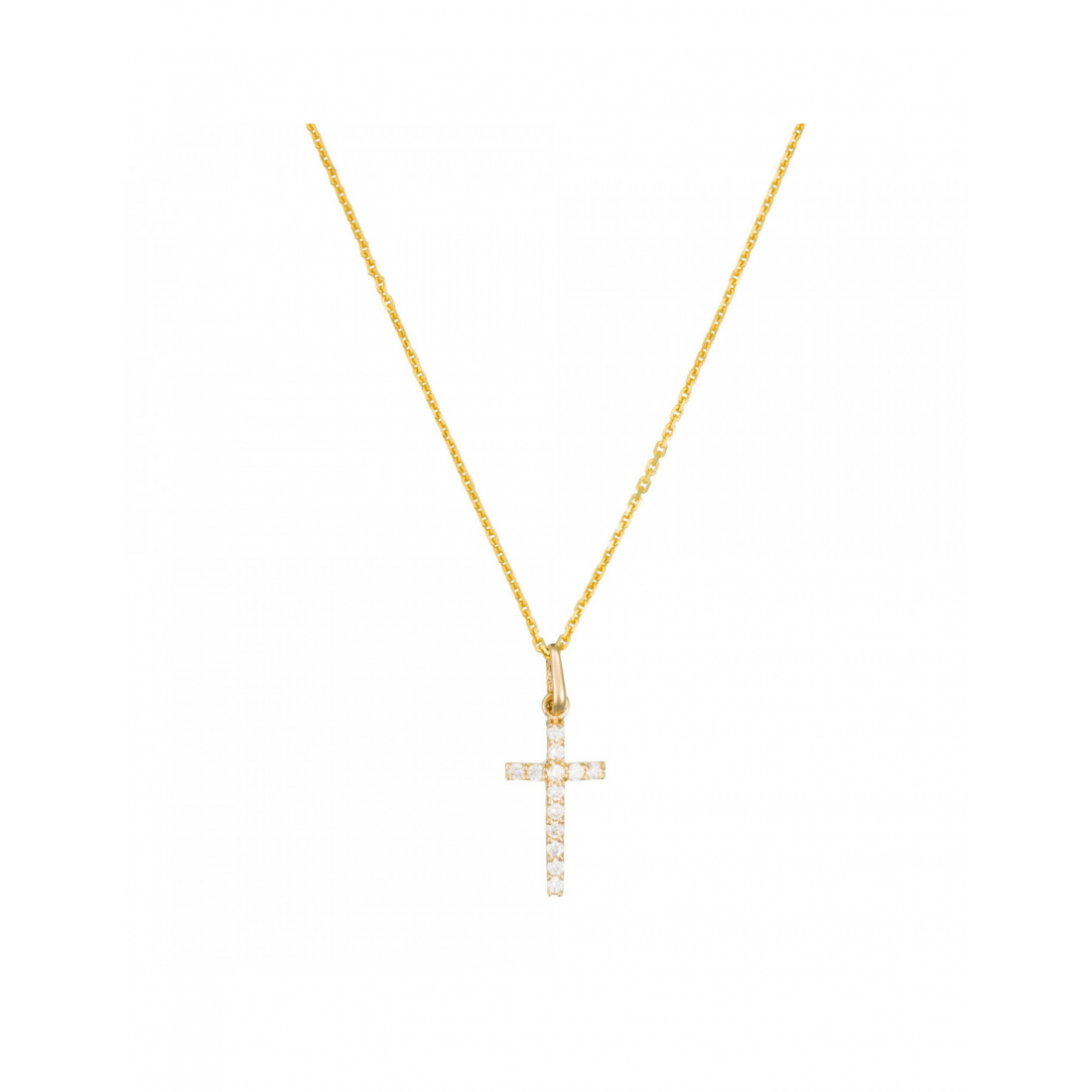 Pendentif sur chaine 'Croix Promise' pour Femmes