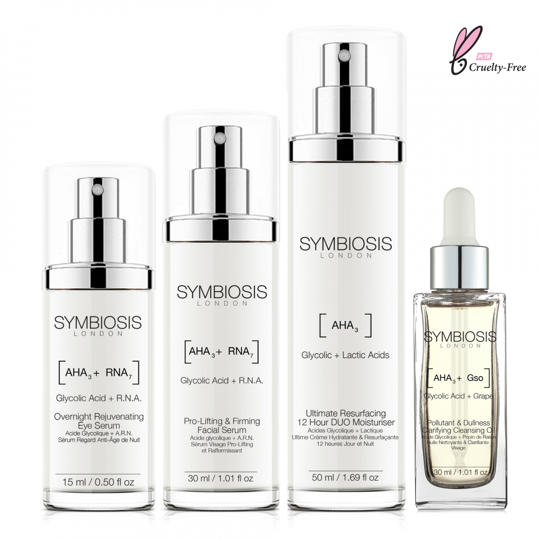 Coffret de soins du visage 'Bundle Glycolic Acid Pro Series' - 4 Pièces