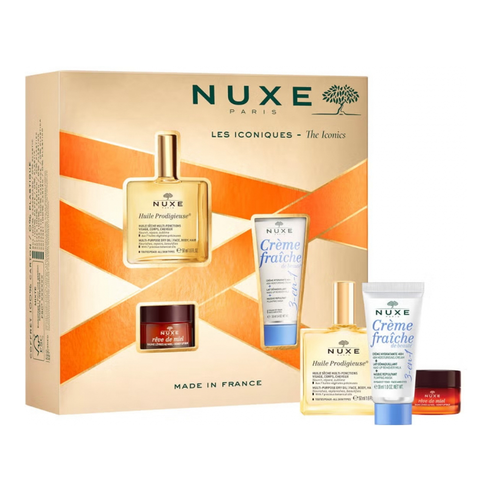 Coffret de soins de la peau 'Les Iconiques' - 3 Pièces