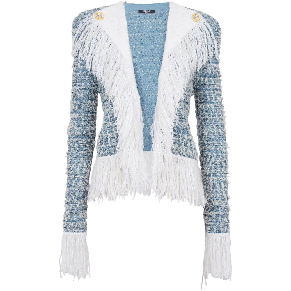Veste 'Fringed Tweed' pour Femmes