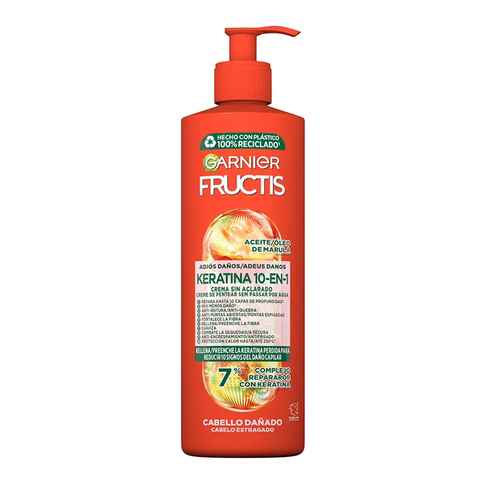 'Fructis Keratin 10-in-1' Leave-in Cream - 400 ml