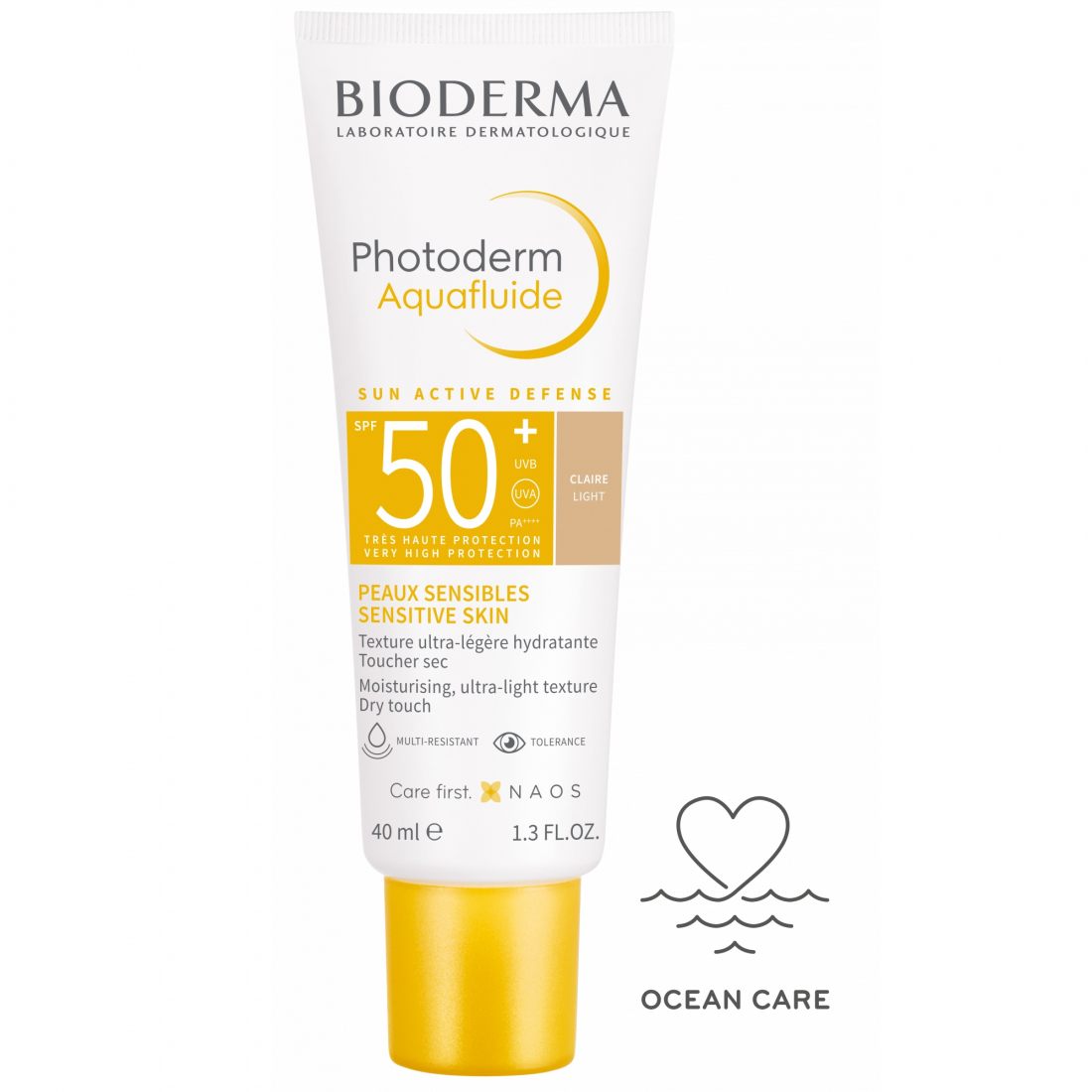 'Photoderm Aquafluide Claire SPF50+' - Light 40 ml