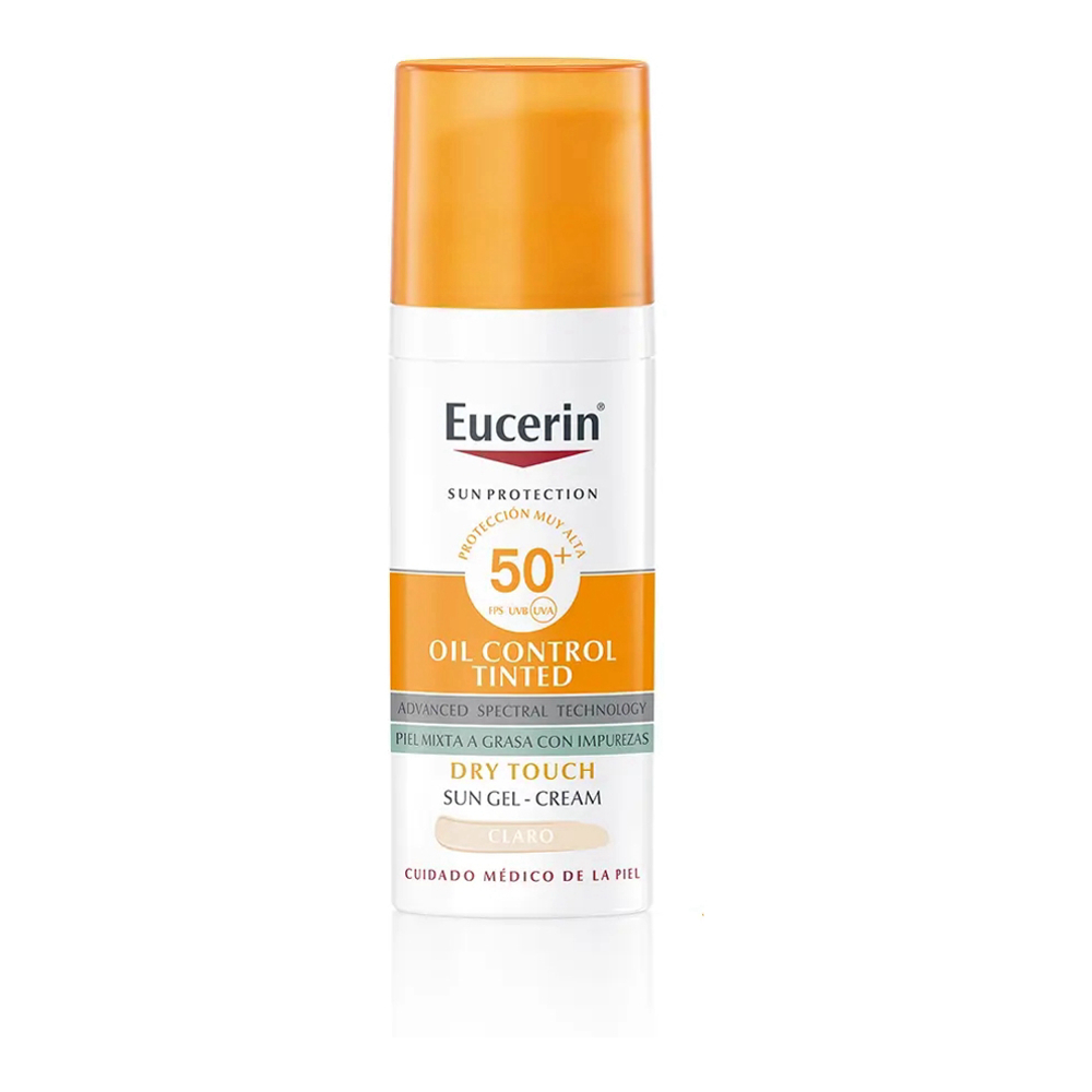 'Sun Protection Oil Control Dry Touch SPF50+' Getönter Sonnenschutz - Light 50 ml