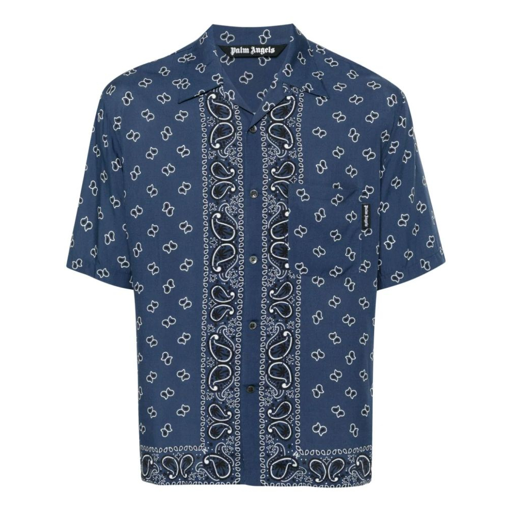 Chemise à manches courtes 'Paisley Bowling' pour Hommes
