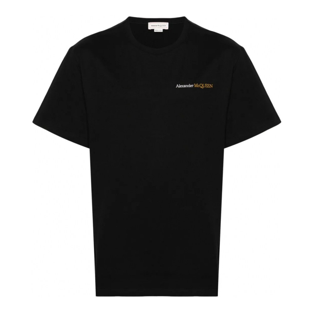 Men's 'Embroidered-Logo' T-Shirt