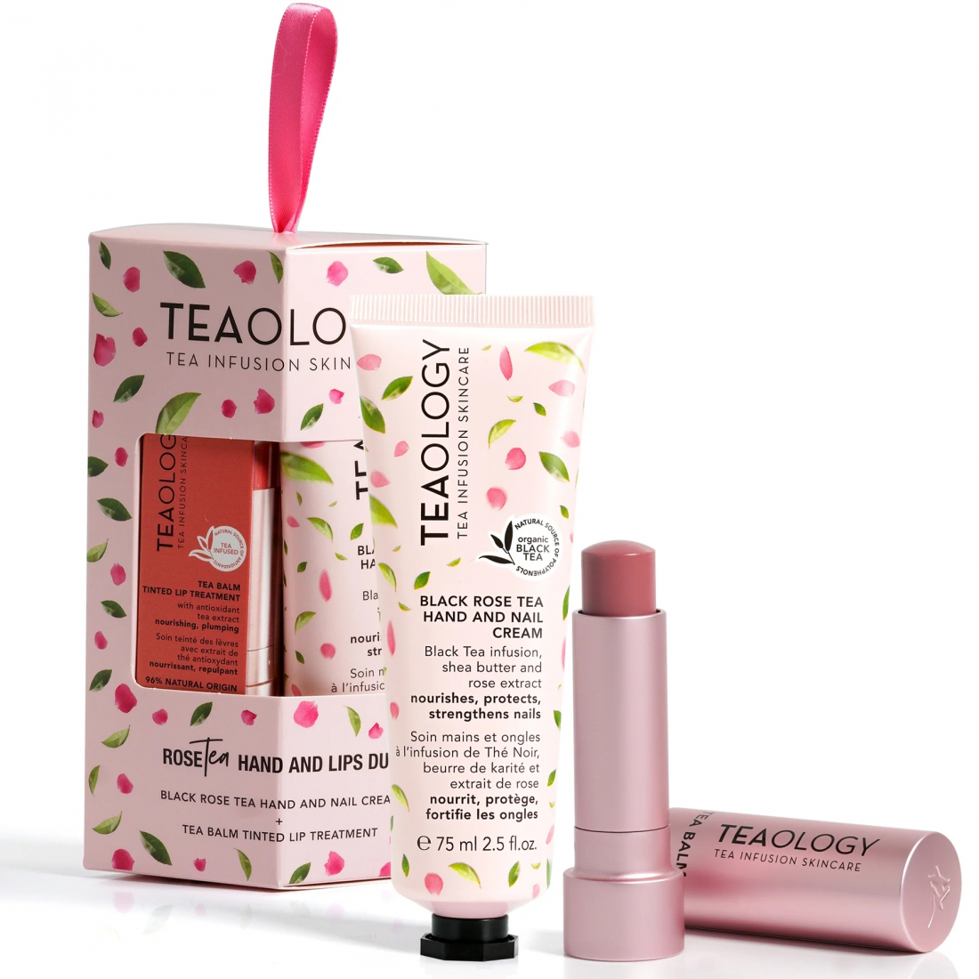 Coffret Cadeau 'Rose Tea Duo' - 2 Pièces