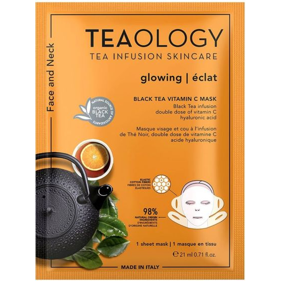 'Black Tea Vitamin C' Gesichts- und Halsmaske - 21 ml