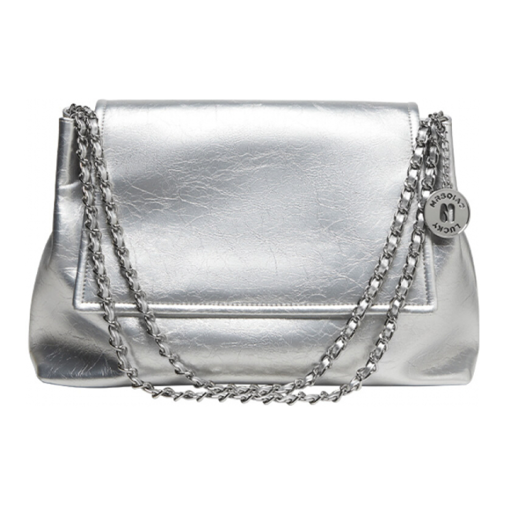 Women's 'Sleek Chained' Shoulder Bag