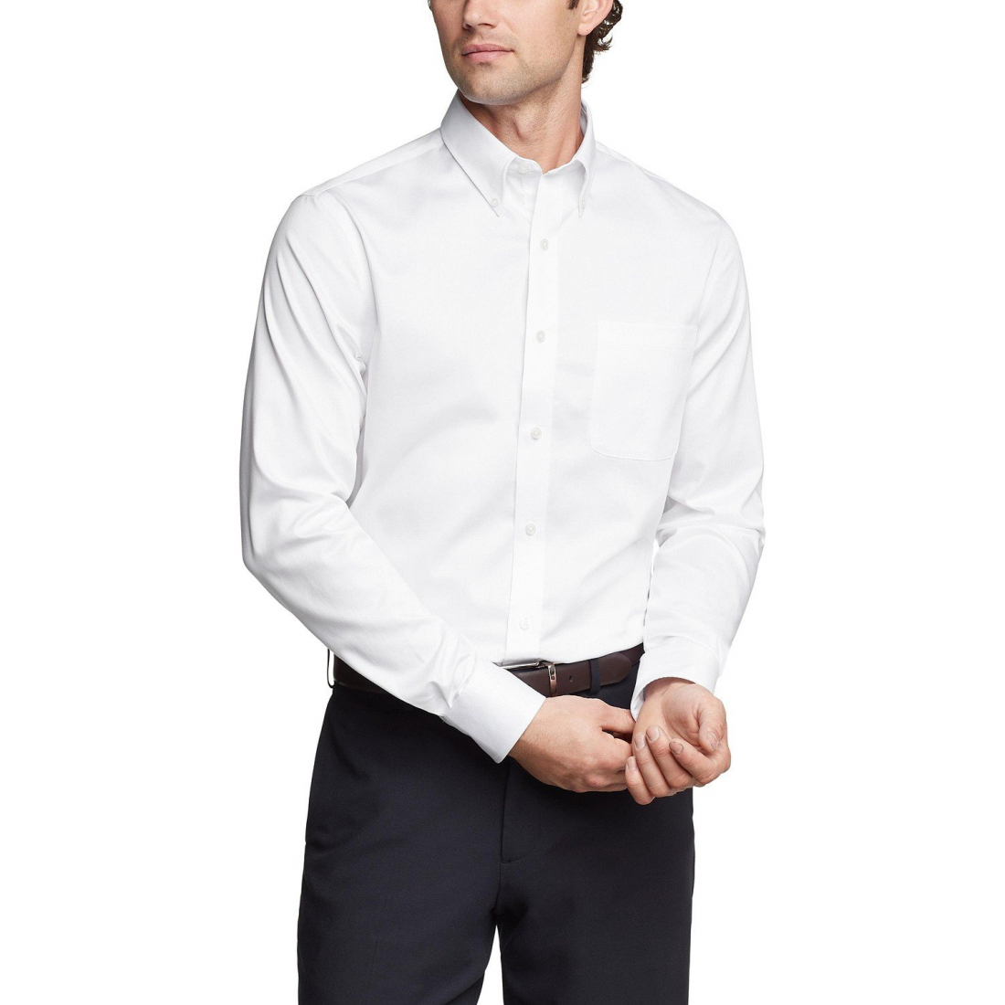 Chemise 'TH Flex Regular Fit Wrinkle Resistant Stretch Twill Dress' pour Hommes