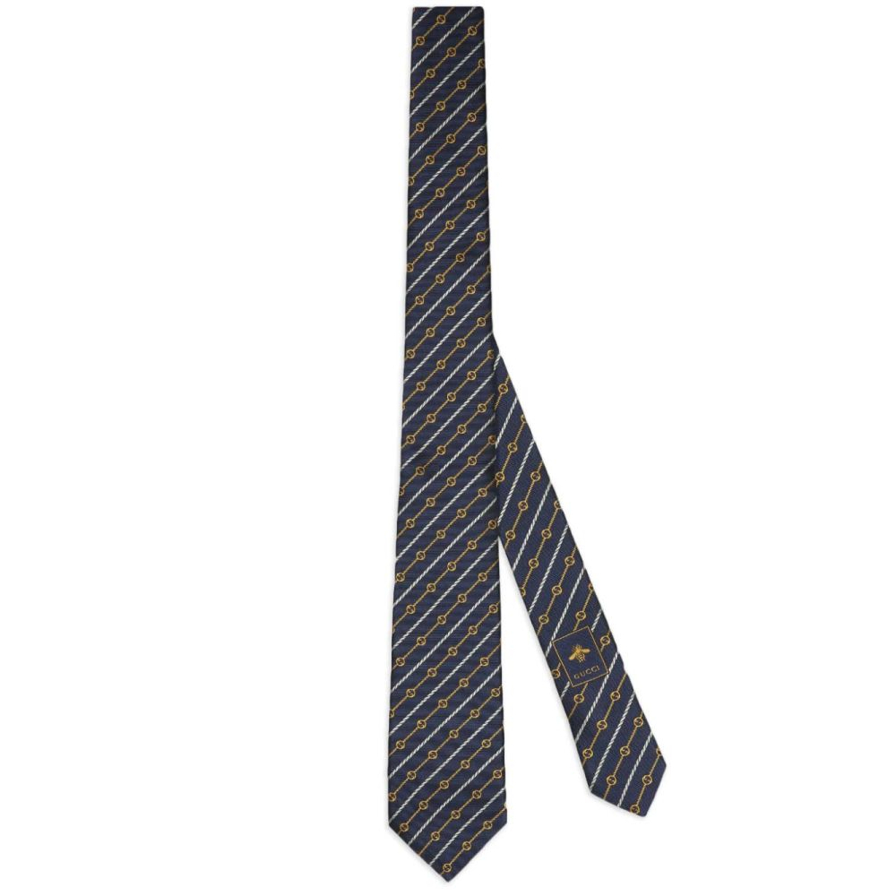 Cravate 'Interlocking G' pour Hommes