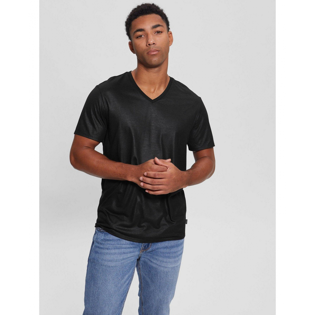 Men's 'Mason Yoke V-Neck' T-Shirt