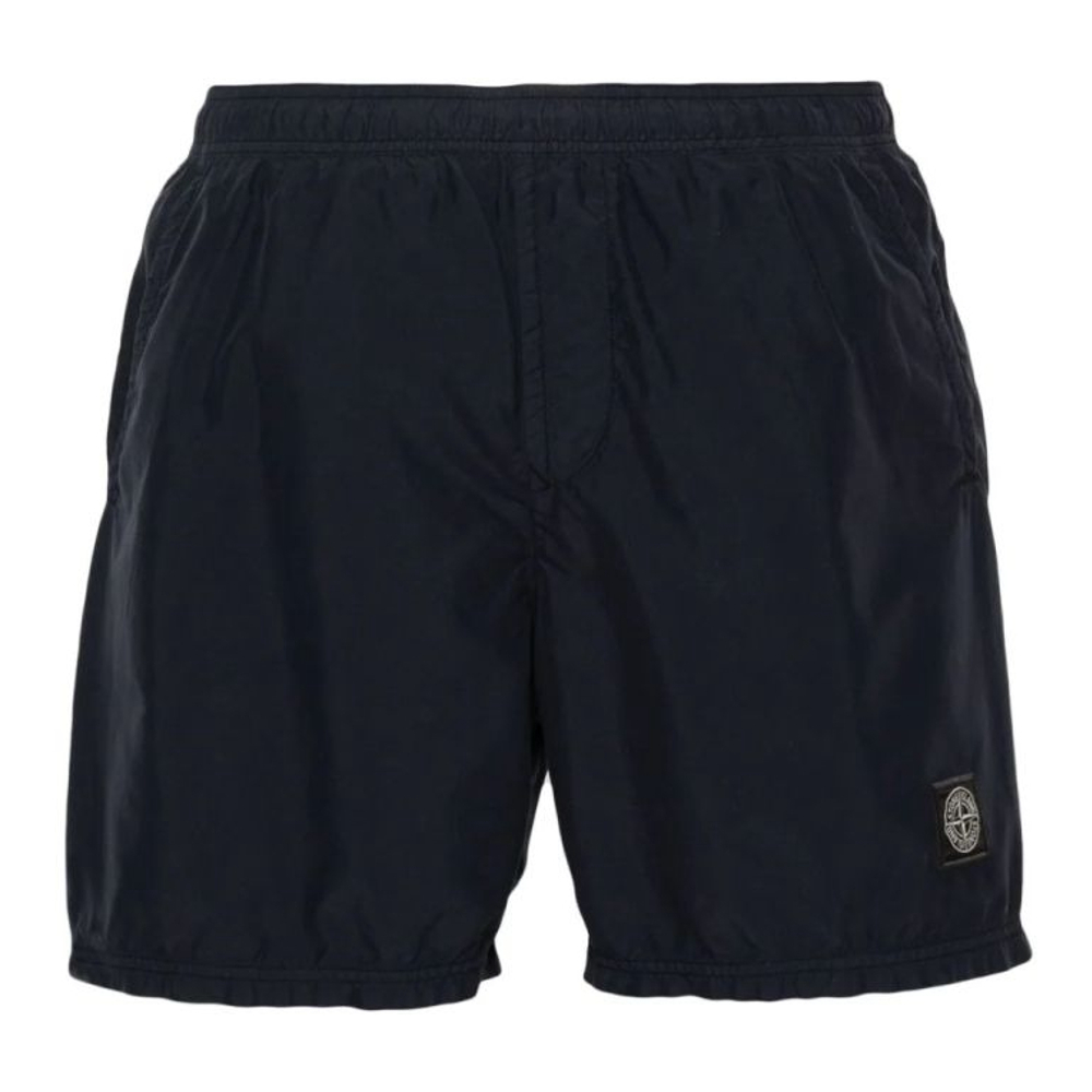 Men's 'Compass-Patch' Swimming Shorts