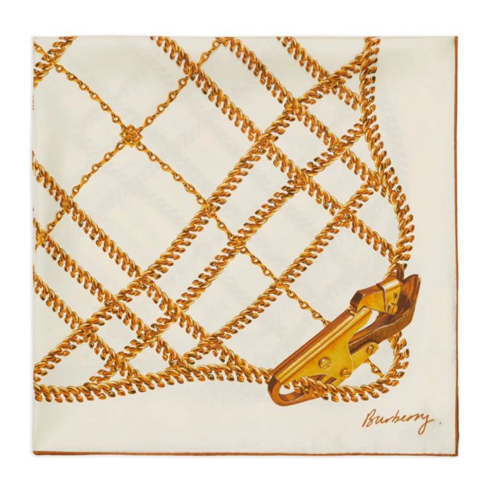 Foulard 'Chain Check' pour Femmes