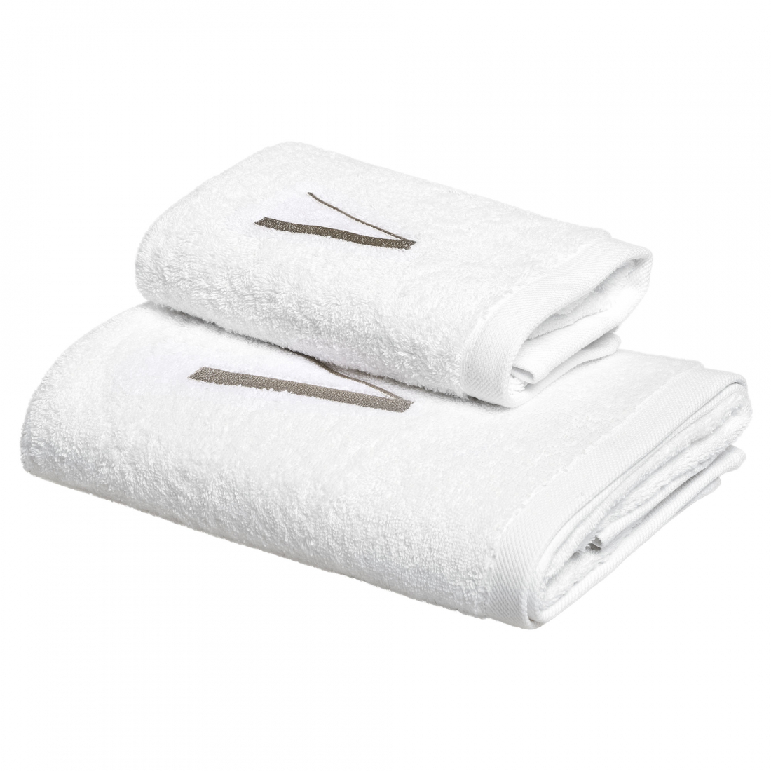 Monogram Face + Guest Sponge Set, V