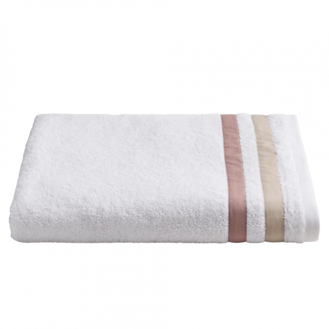 Serviette De Douche Libre, Beige/Rose