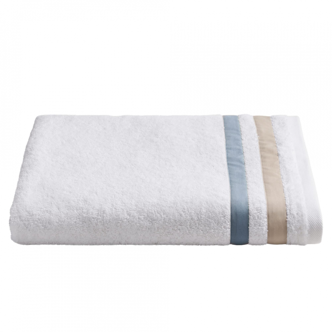 Serviette De Douche Libre, Beige/Azzurro